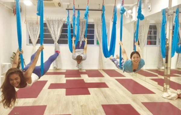 best aerial yoga in singapore_yogamala
