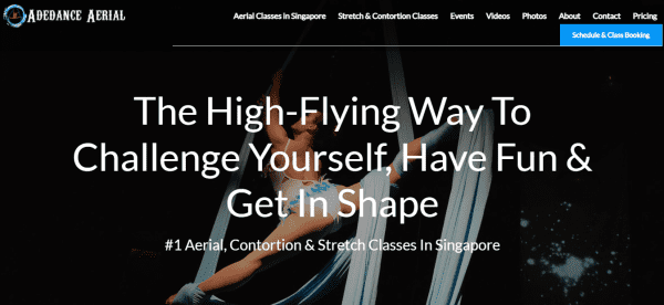 Aerial Classes in Singapore - Adedance Aerial