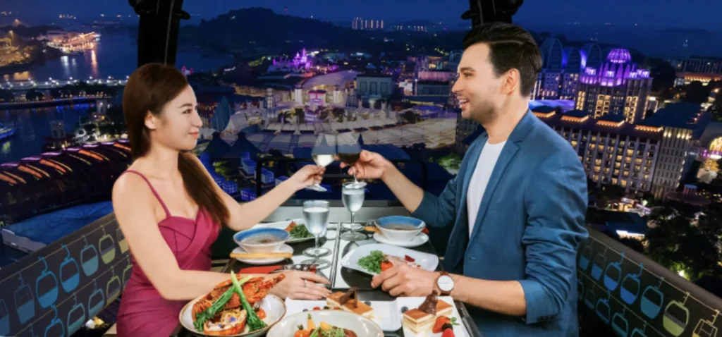 10 Romantic Restaurants Perfect Valentine's Day & Anniversary Dinner - Cable Car Sky Dining