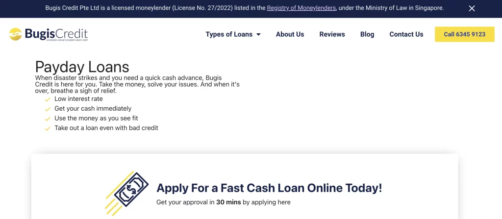 10 Best Payday Loans in Singapore to Tide You Over Until Your Next Paycheck [[year]] 2