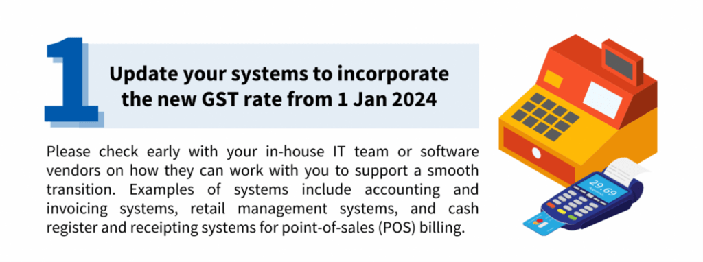 Second GST Change 2024 - IRAS Official Guide | SBO.sg