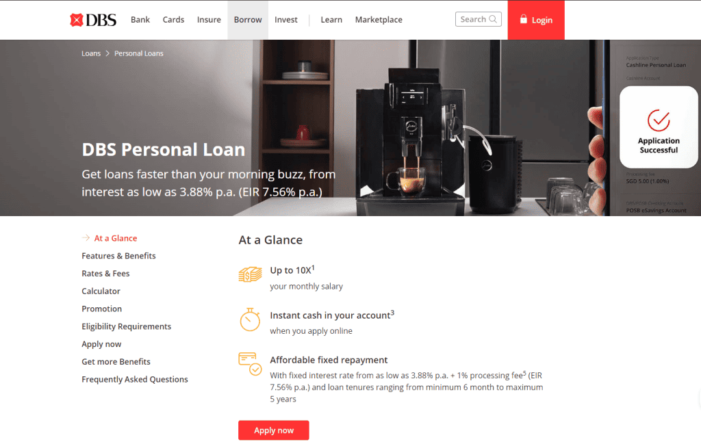 DBS Personal Loan