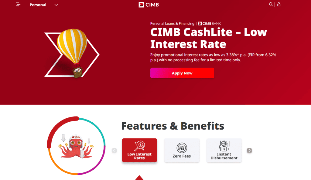 CIMB CashLite Personal Loan