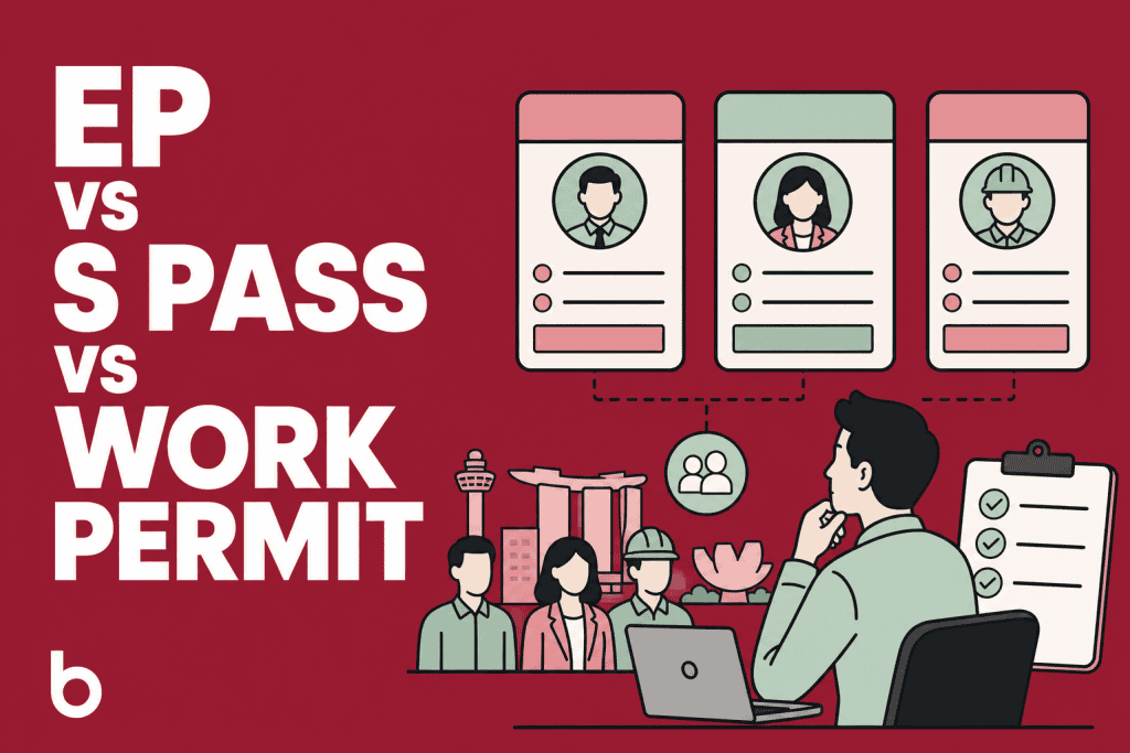 Employment Pass vs S Pass vs Work Permit feature image