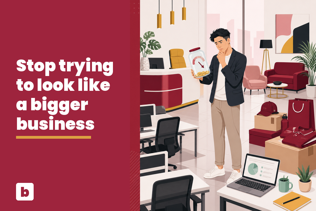 Stop Trying to Look Like a Bigger Business feature image