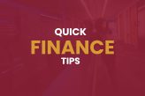 quick finance tips